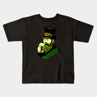 Retro Leprechaun Kids T-Shirt